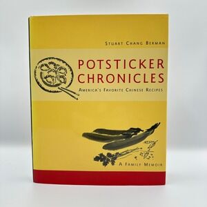 Potsticker Chronicles Berman 2004 Hardcover First Edition Wiley Chinese Food DJ